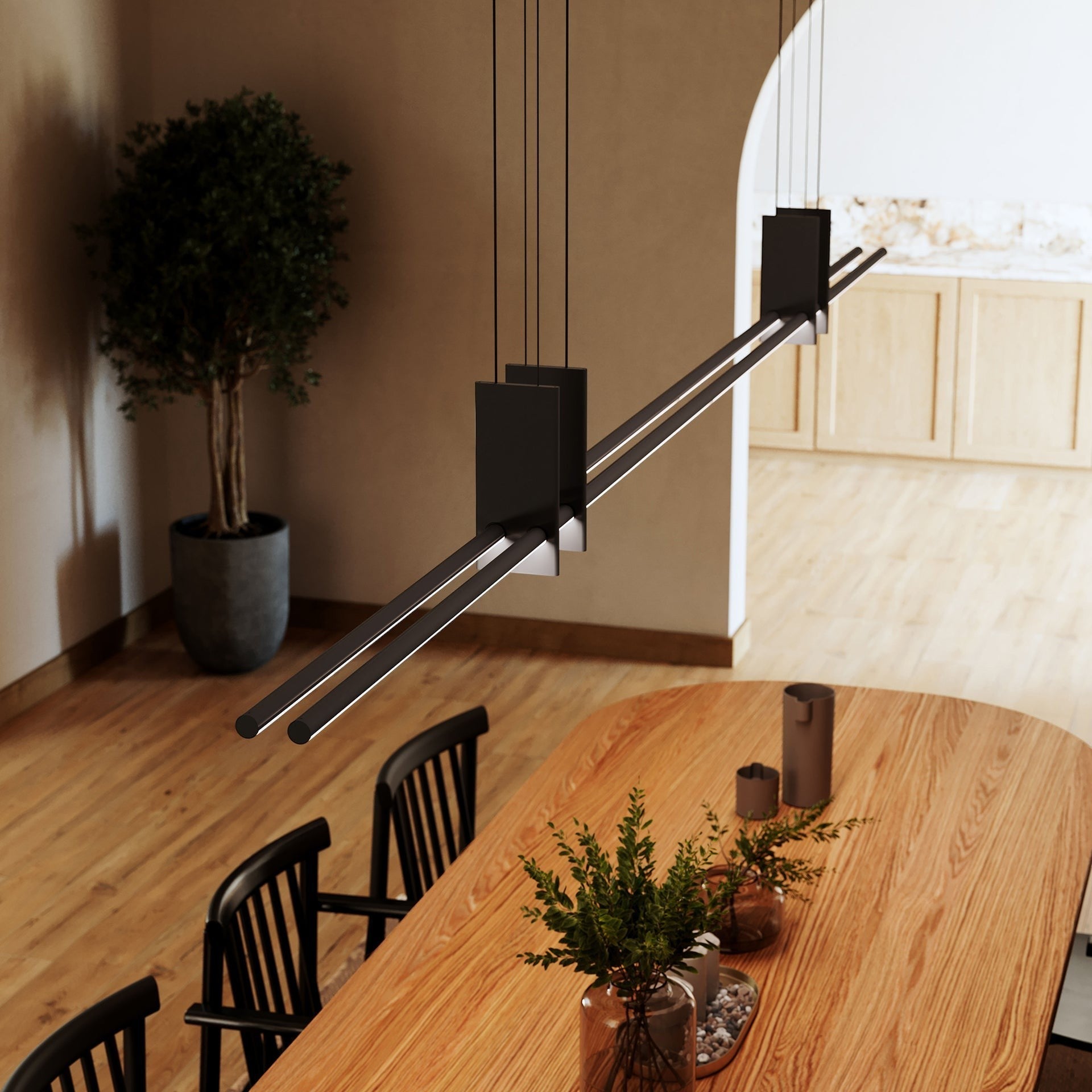 Fino Duo Chandelier