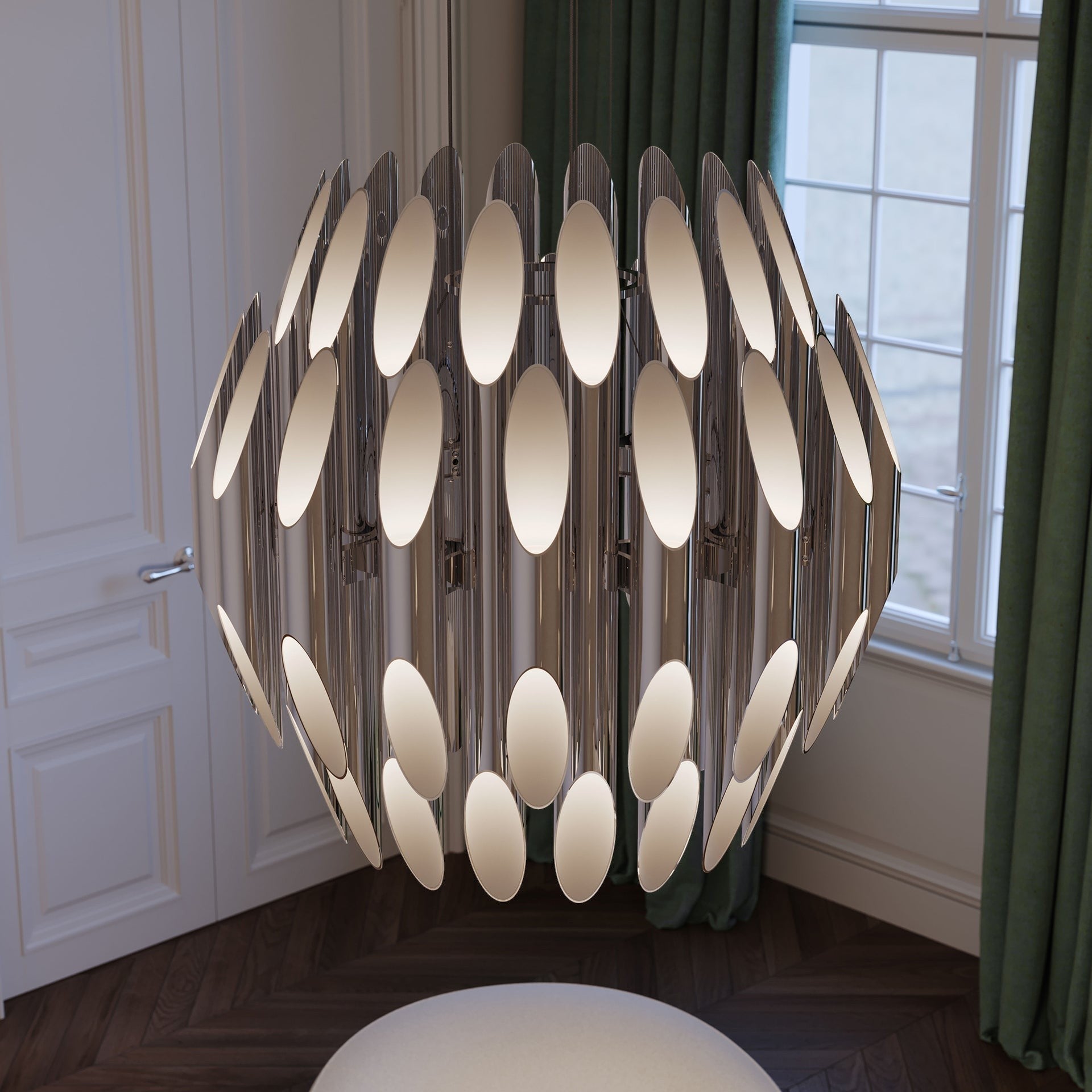 Chimes Chandelier 23.25H