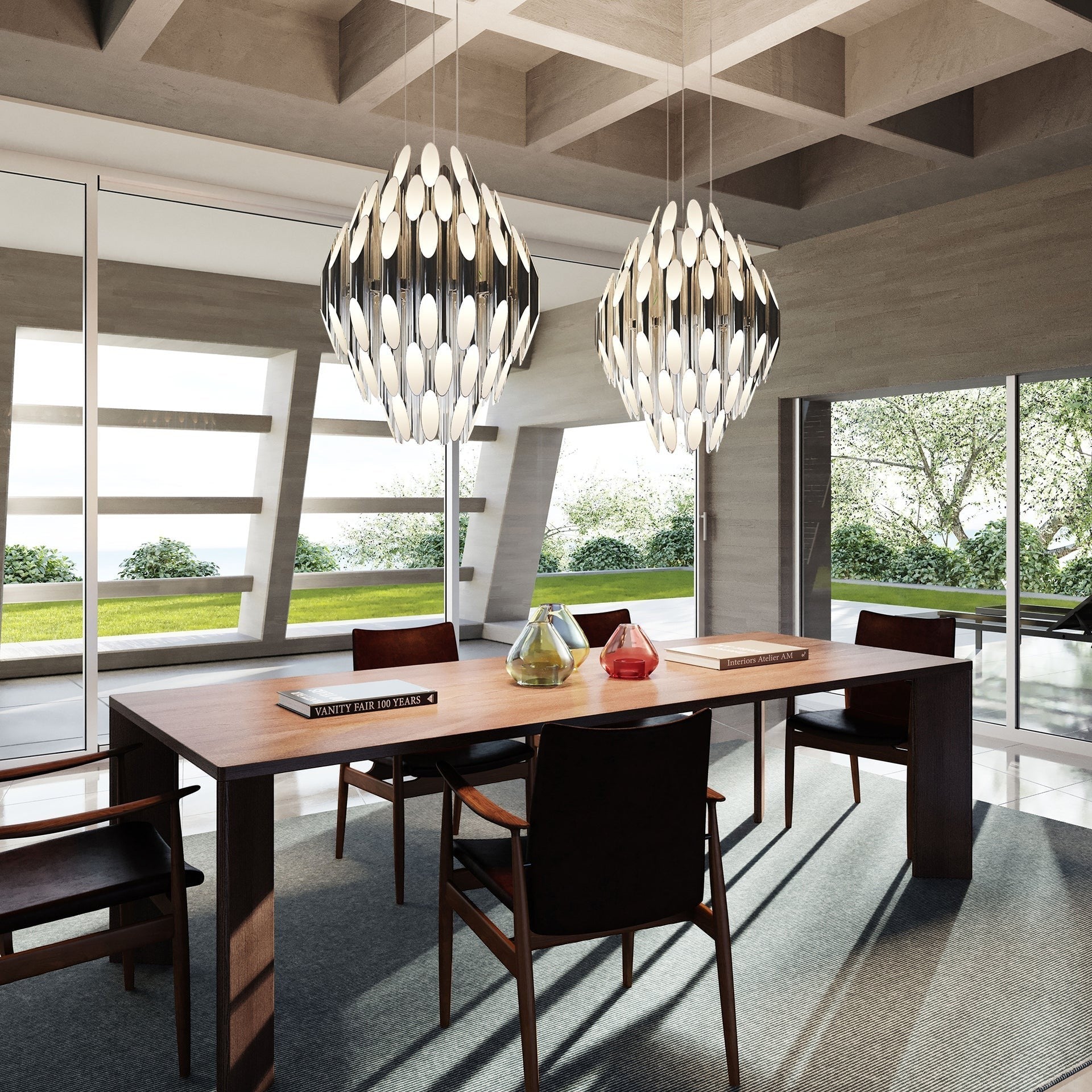 Chimes Chandelier 32.25H