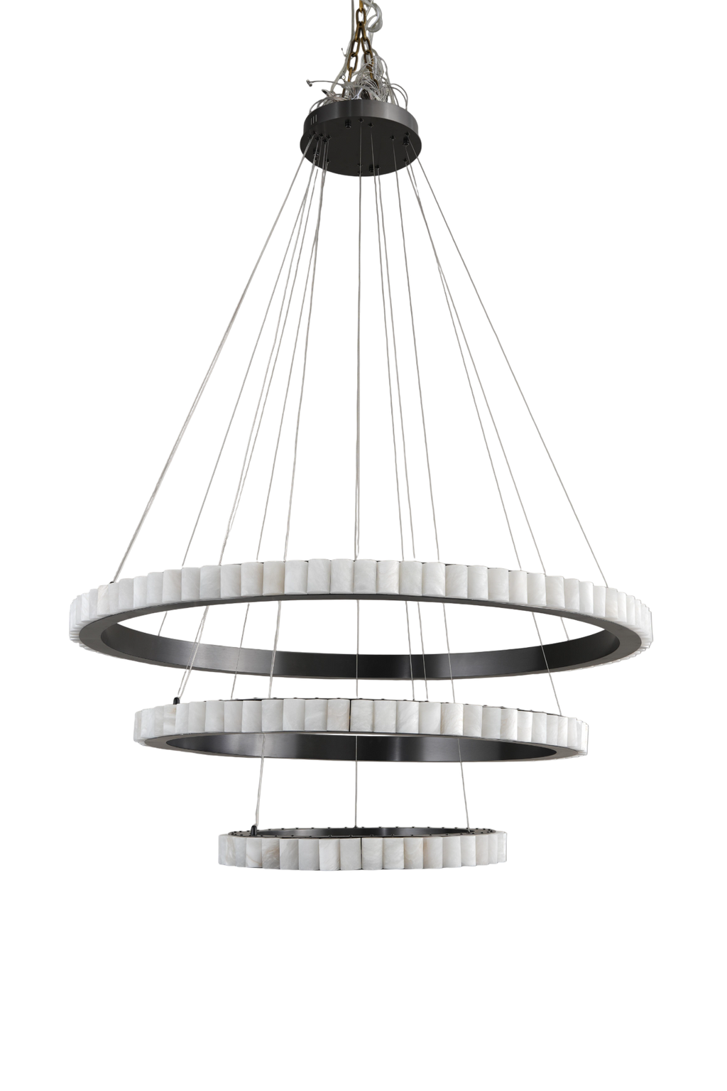 Biorage 3-Tired Alabaster Chandelier
