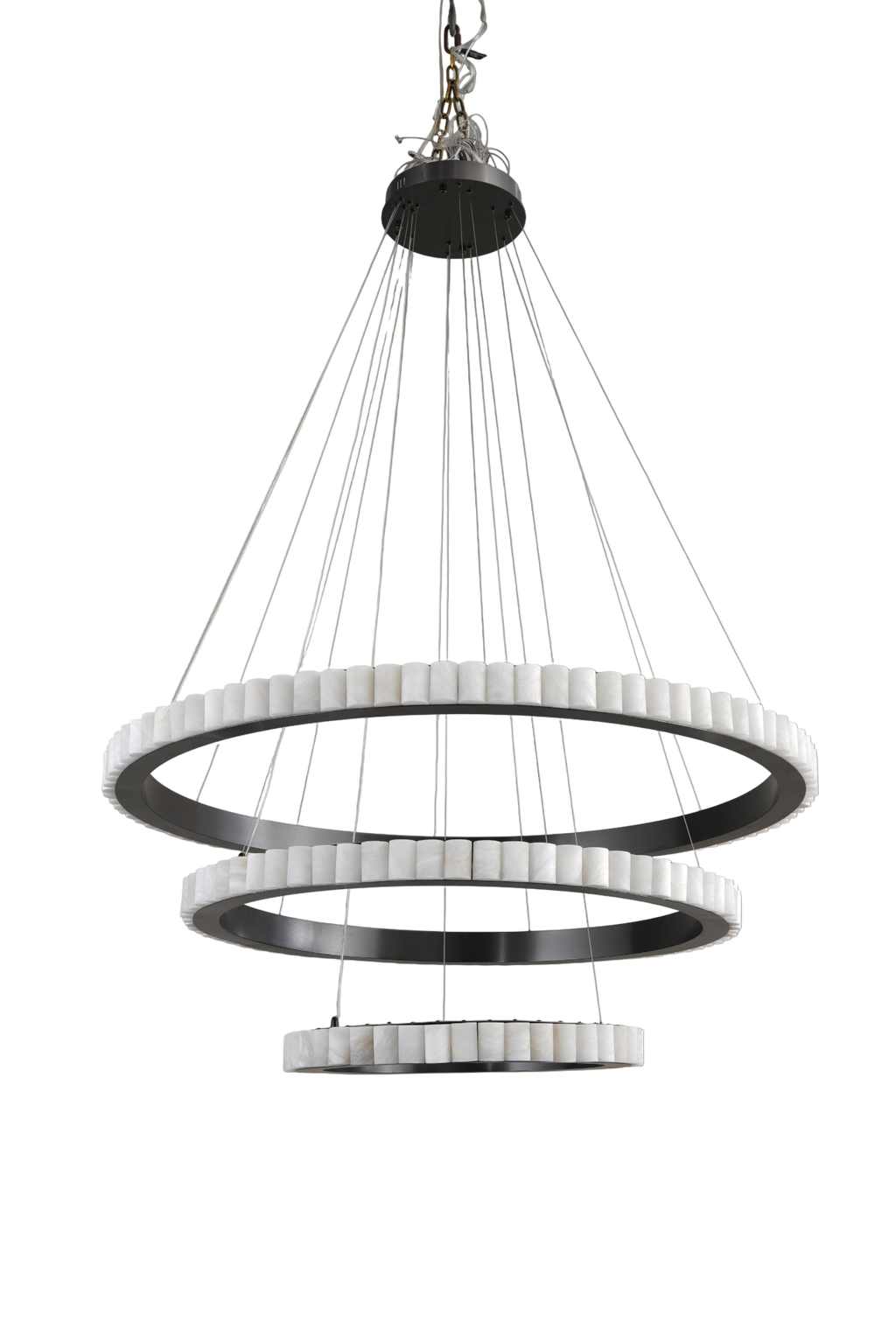 Biorage 3-Tired Alabaster Chandelier