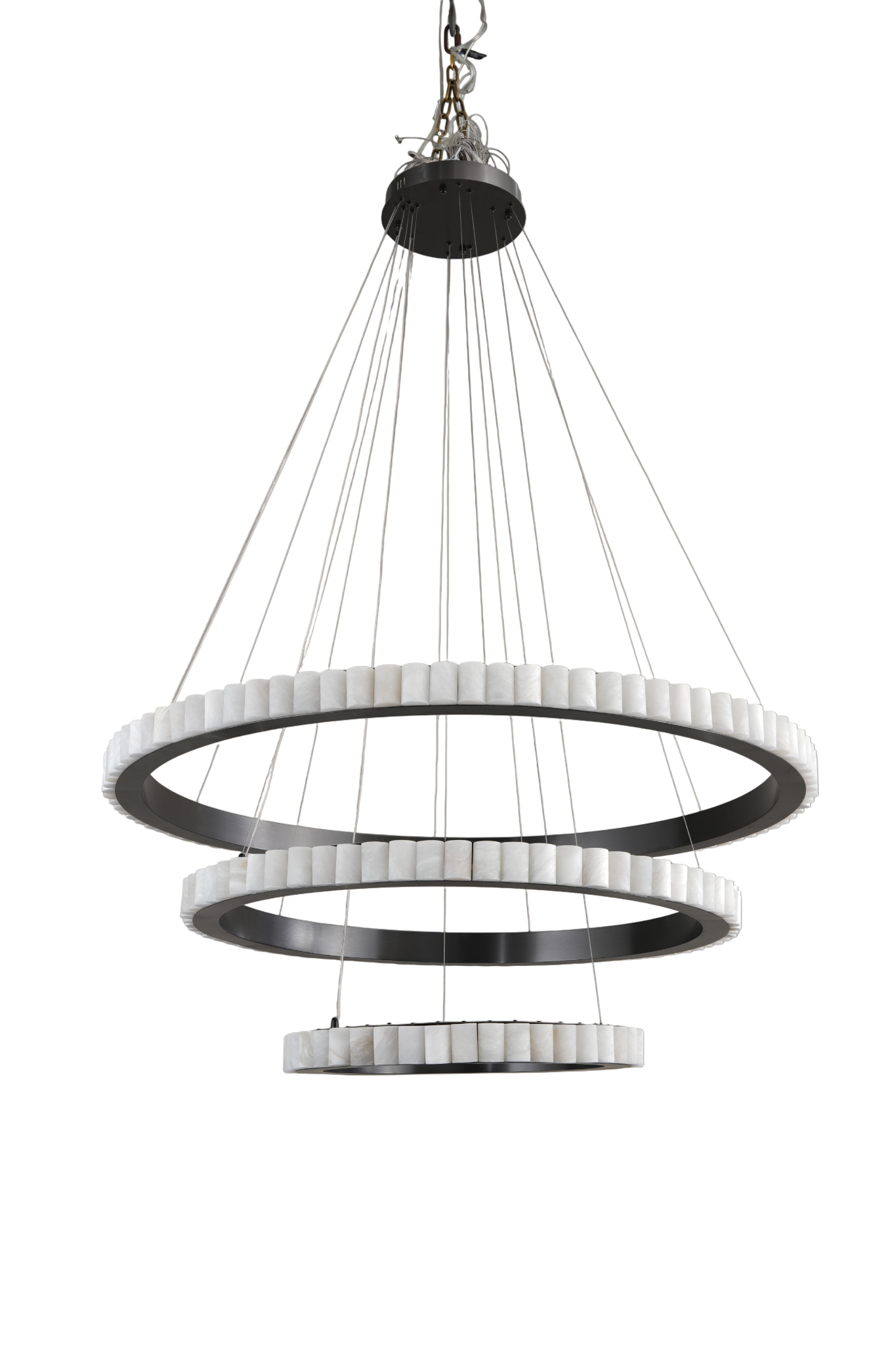 Biorage 3-Tired Alabaster Chandelier