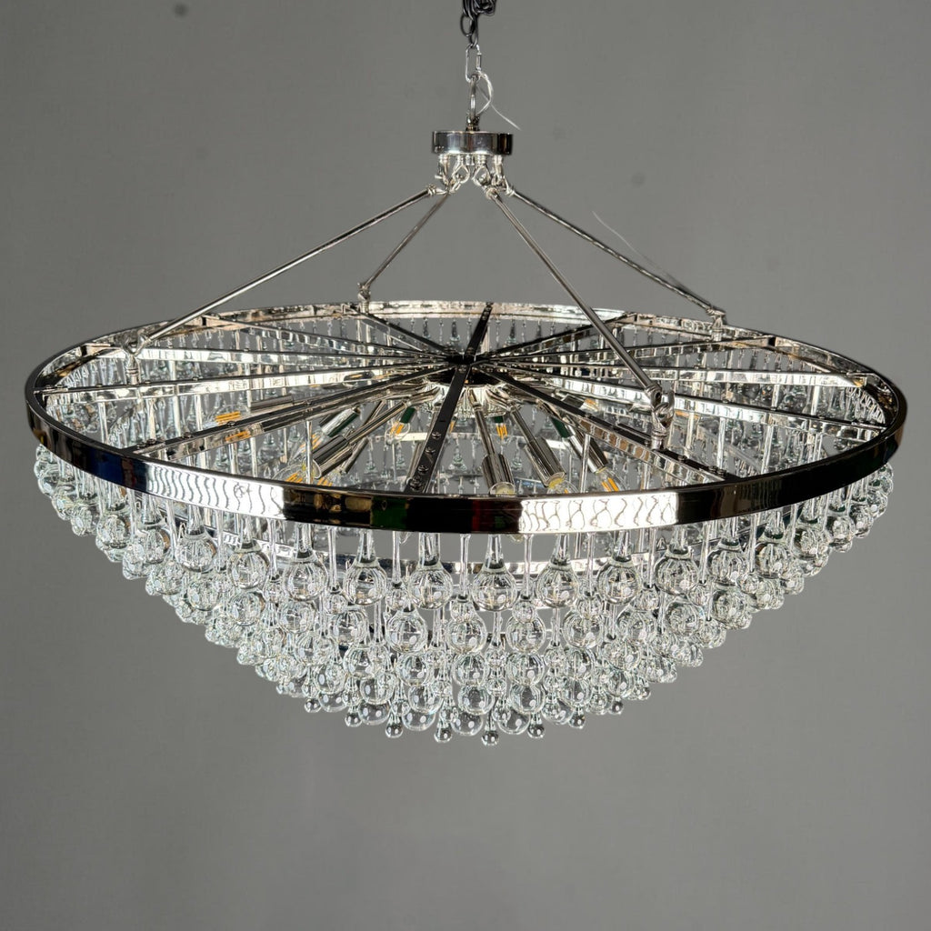 Artisticer Pear Round Chandelier 40"