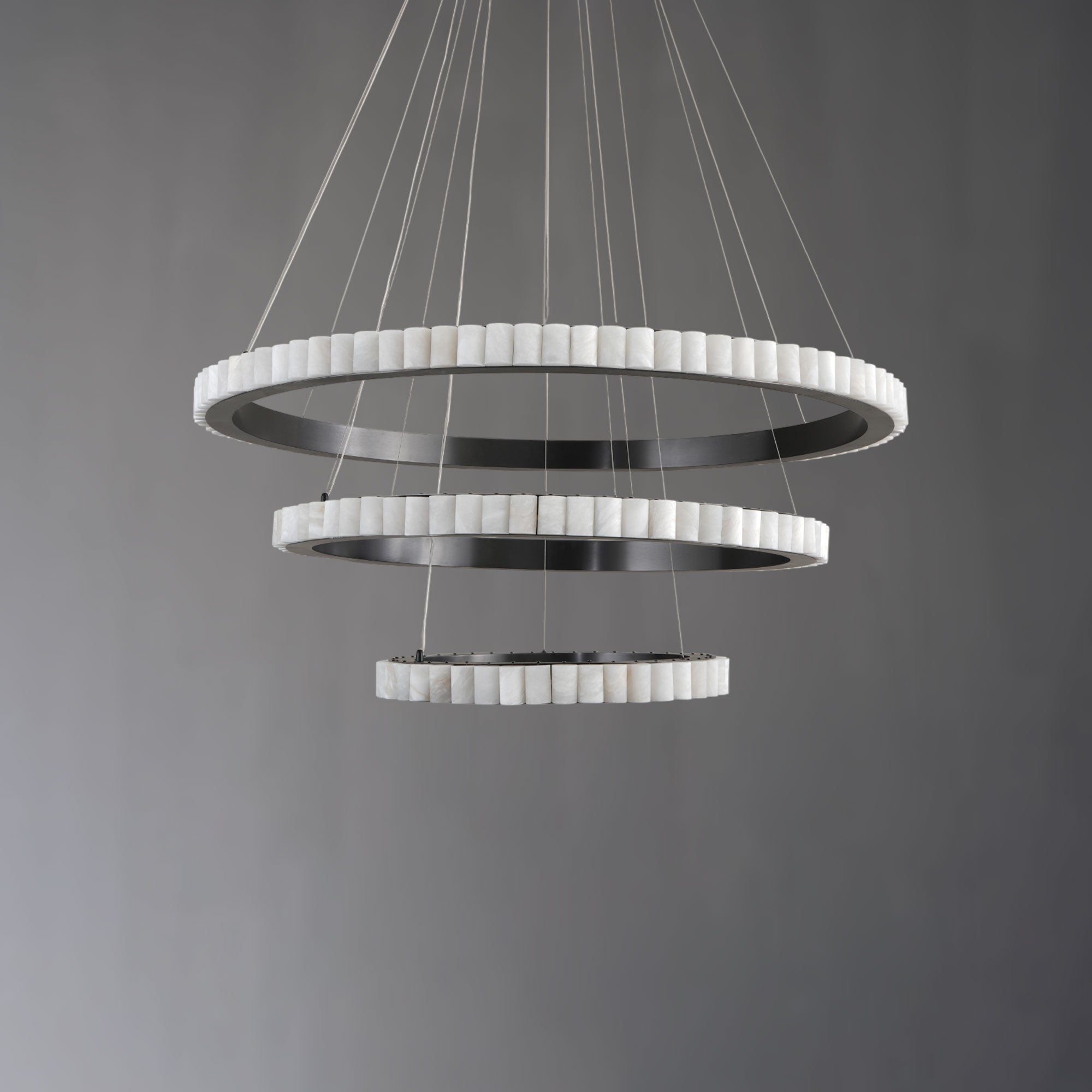 Biorage 3-Tired Alabaster Chandelier