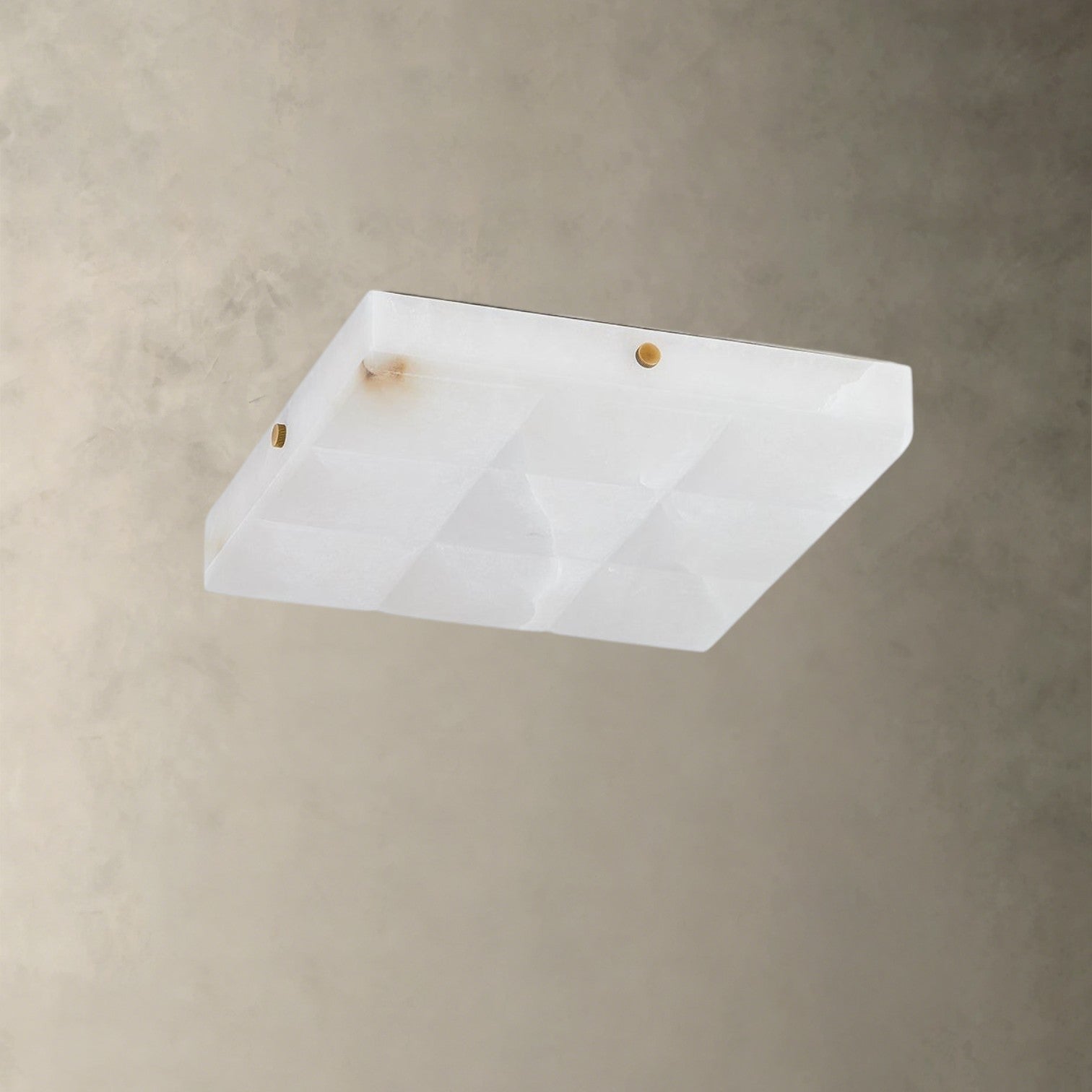 Gypsum Flush Mount