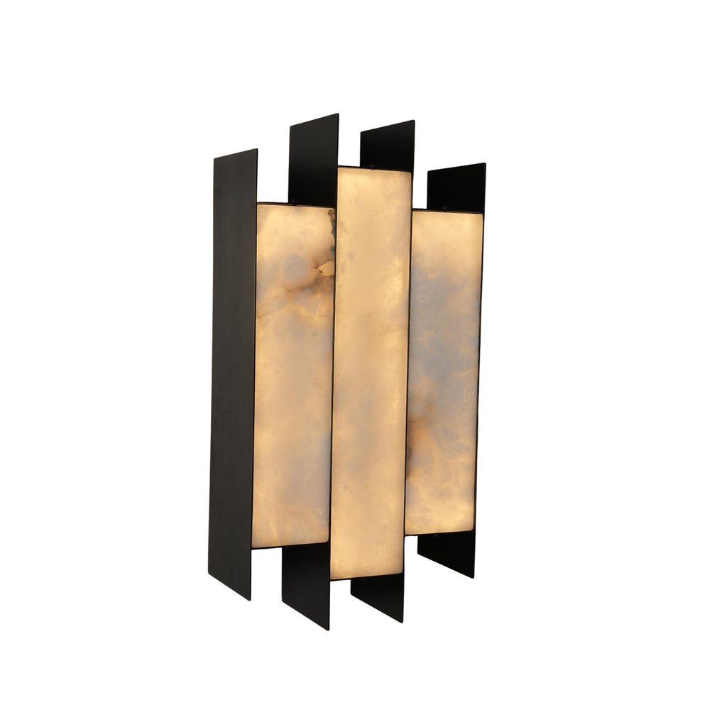 Caery Alabaster Wall Sconce