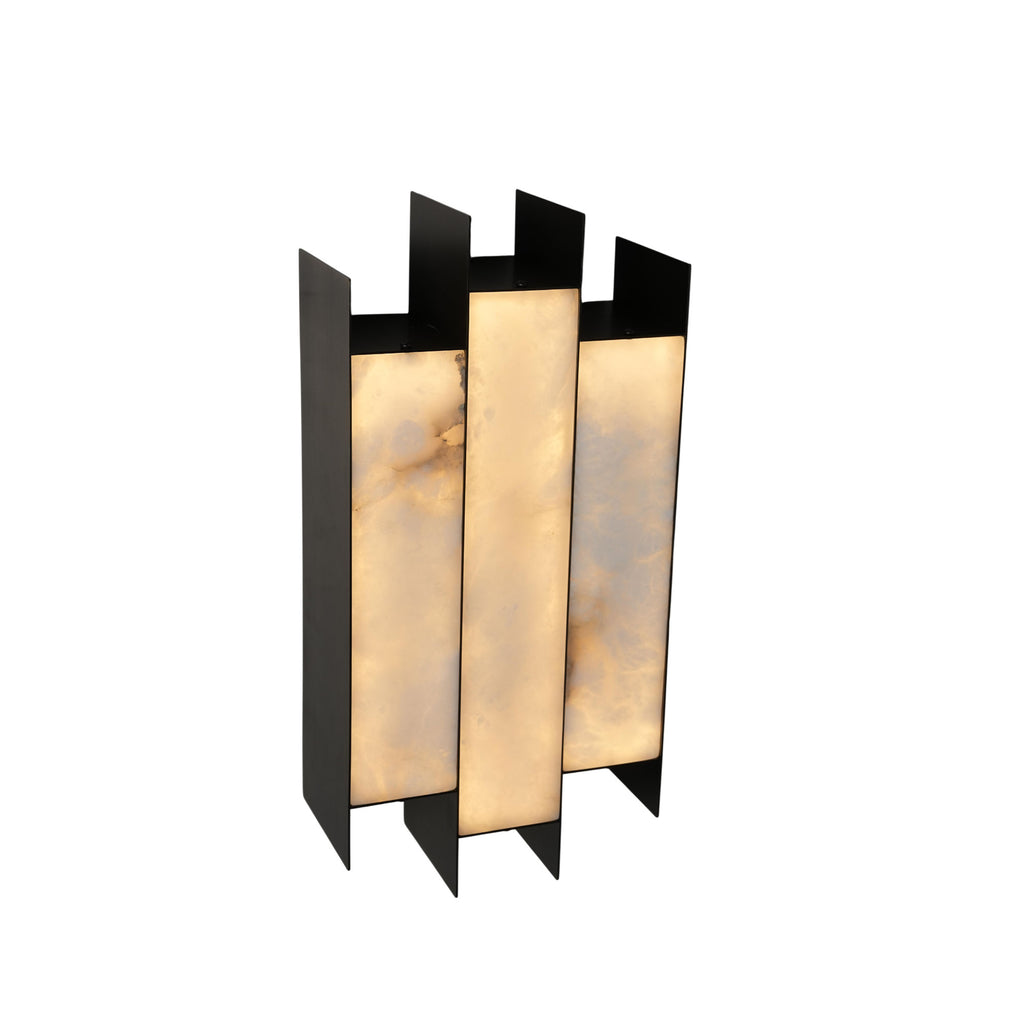 Caery Alabaster Wall Sconce