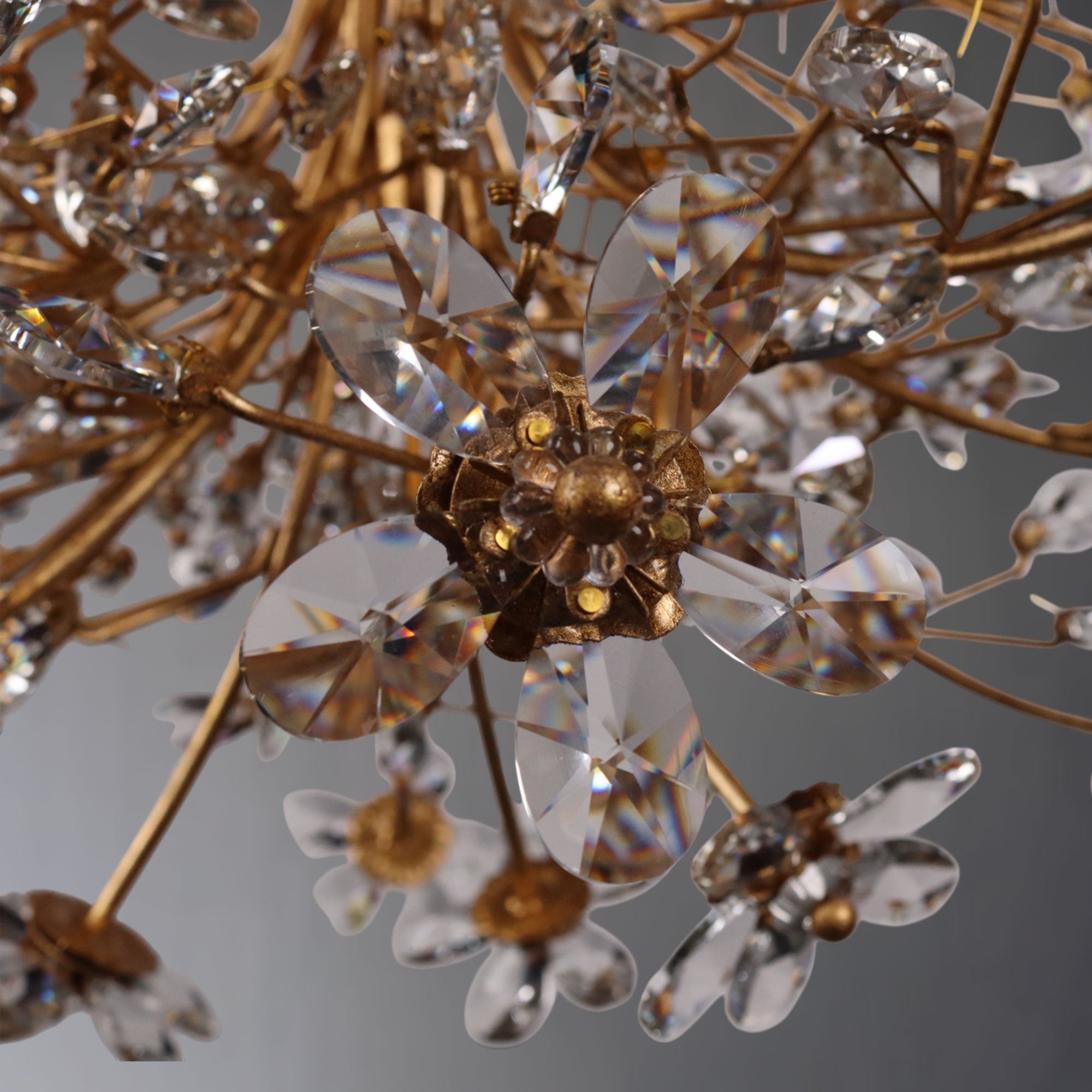 Fidoer Crystal Fush Mount