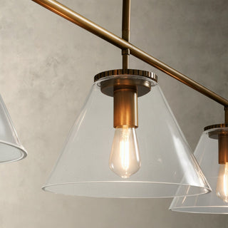 Wescott Linear Cone Chandelier