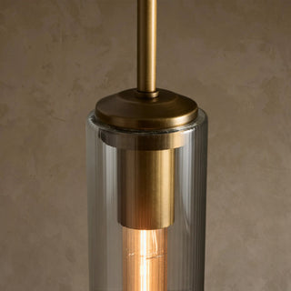 Colleena Fluted Glass Pendant