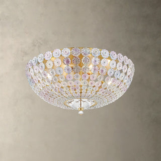 Floral Flush Mount