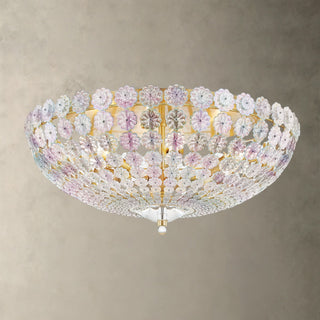 Floral Flush Mount