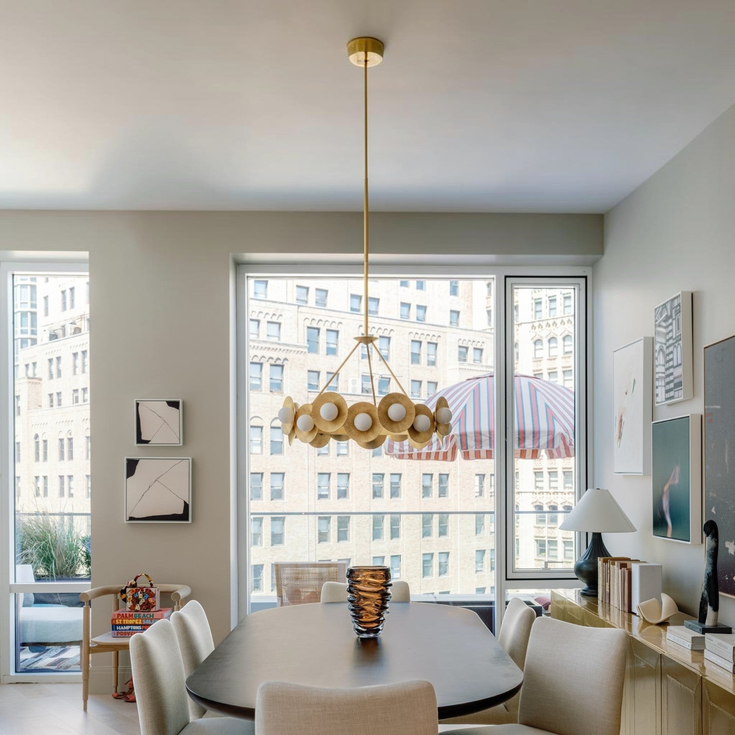 Emerald Chandelier
