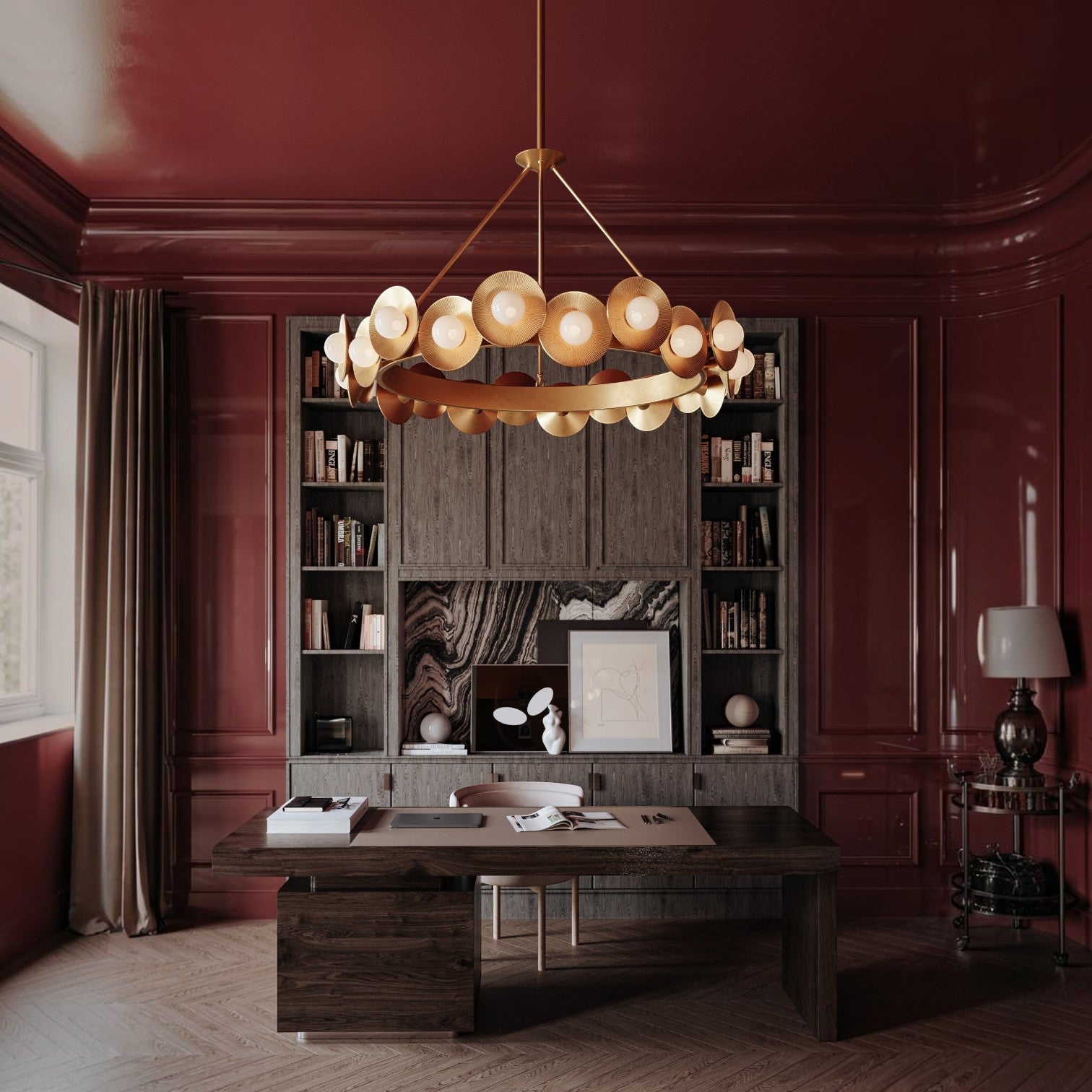 Emerald Chandelier