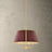 AGED BRASS /SOFT CRIMSON