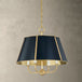 AGED BRASS/ DARKEST BLUE