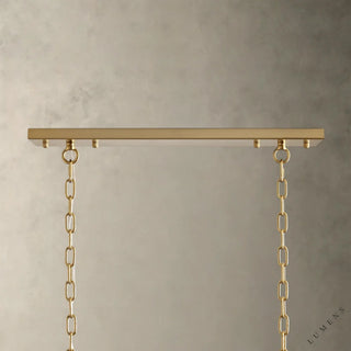 Amaya Rectangular Chandelier 40’’ 53’’ - chandelier