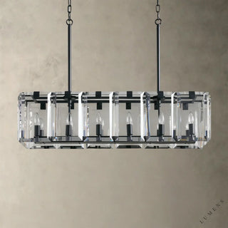 Amaya Rectangular Chandelier 40’’ 53’’ - chandelier