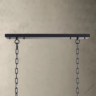 Amaya Rectangular Chandelier 40’’ 53’’ - chandelier