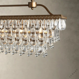 Anabella Rectangular Chandelier - chandelier