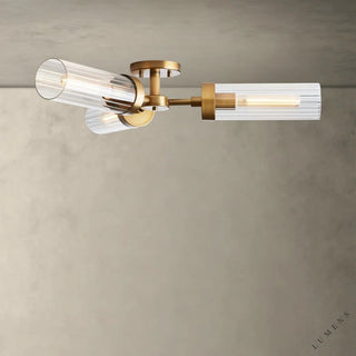 Andreas Flush Mount - Brass - Flush Mount