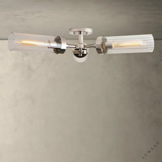 Andreas Flush Mount - Nickle - Flush Mount