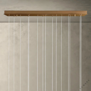 Arica Linear Chandelier 15/ 30 Lights - chandelier