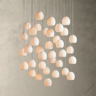 Arica Round Chandelier 3/ 7/ 15/ 36 Lights - 36 Lights - chandelier