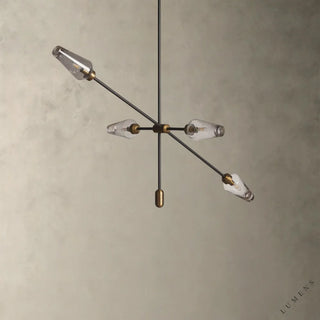 Arrow Bronze Chandelier - chandelier