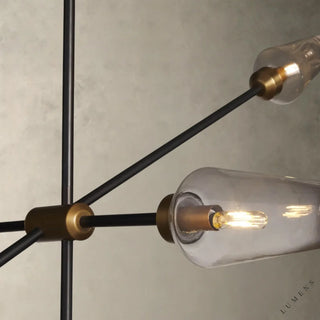 Arrow Bronze Chandelier - chandelier