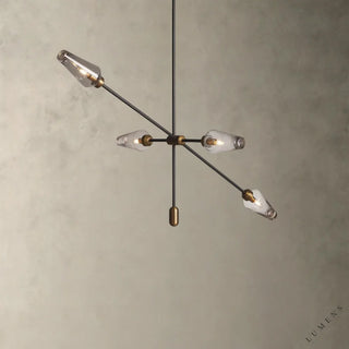 Arrow Bronze Chandelier - chandelier