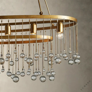 Aubrey Oval Chandelier 52.5’’ - chandelier