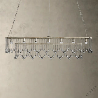 Aubrey Rectangular Chandelier 47’’ 60’’ - chandelier