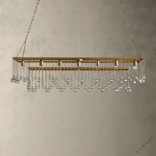 Aubrey Rectangular Chandelier 47’’ 60’’ - chandelier