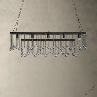 Aubrey Rectangular Chandelier 47’’ 60’’ - chandelier