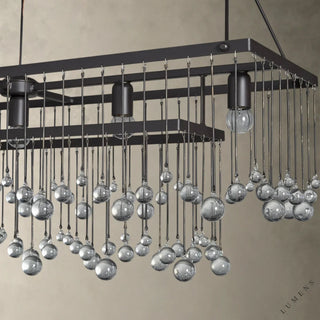 Aubrey Rectangular Chandelier 47’’ 60’’ - chandelier