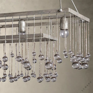 Aubrey Rectangular Chandelier 47’’ 60’’ - chandelier