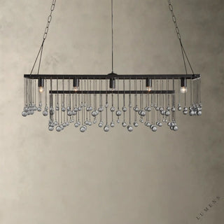 Aubrey Rectangular Chandelier 47’’ 60’’ - 47’’ / Bronze - chandelier