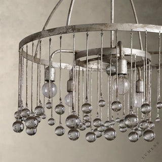 Aubrey Round Chandelier 2-TIER 4-TIER - chandelier