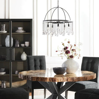 Aubrey Round Chandelier 2-TIER 4-TIER - chandelier