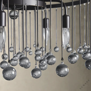 Aubrey Round Chandelier 2-TIER 4-TIER - chandelier
