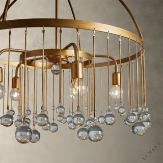 Aubrey Round Chandelier 2-TIER 4-TIER - chandelier