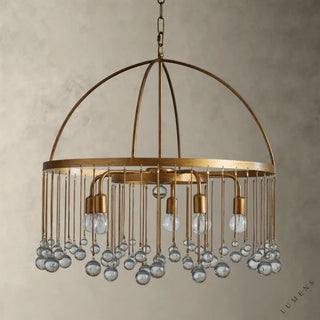 Aubrey Round Chandelier 2-TIER 4-TIER - chandelier