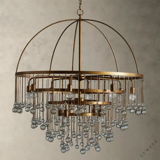 Aubrey Round Chandelier 2-TIER 4-TIER - chandelier