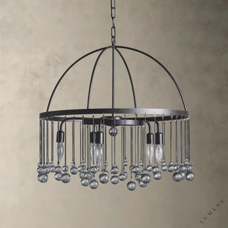 Aubrey Round Chandelier 2-TIER 4-TIER - chandelier