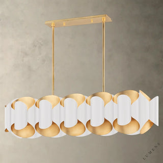 Banks Linear - White - chandelier