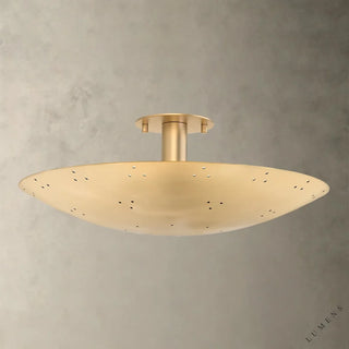 Bern Flush Mount - 18’’ / Brass - Flush Mount