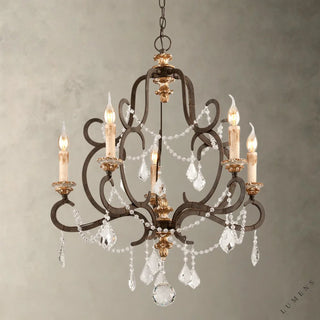 Bordeaux Chandelier - 27.5’’ - chandelier
