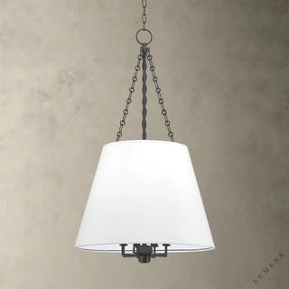Burdett Pendant - 22’’ / Black - Pendant Light