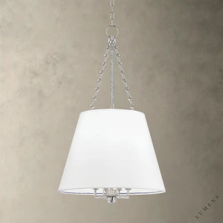 Burdett Pendant - 22’’ / Nickel - Pendant Light